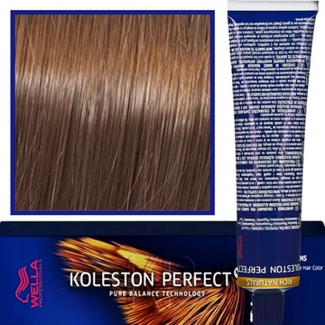 Wella Koleston Me farba 60ml kolor 7/37 Brązowo Złoty Blond