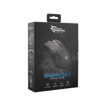 MYSZKA GAMINGOWA WhiteShark 7D,6400DPI, LED, RGB