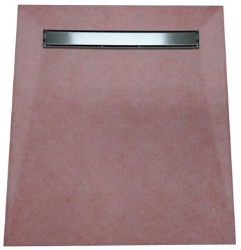 COOLTECH Brodzik podpłytkowy S4 120x80 odpływ 60