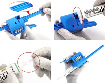 ДОЗИРУЮЩИЙ ПОРШЕНЬ PUSHER SQUEERER ДЛЯ ШПРИЦОВ RL-062B 30–60 мл + 2 ИГЛЫ