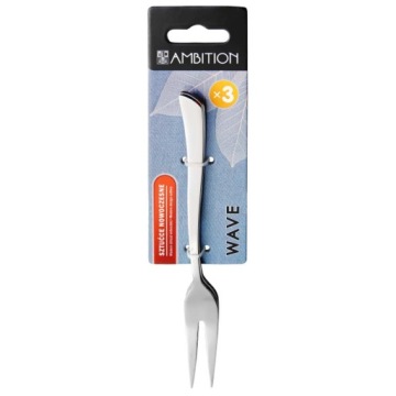 83883 НАБОР «AMBITION WAVE» ИЗ 3 ВИЛОК ДЛЯ МЯСА