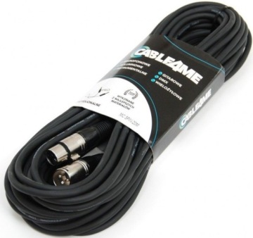 XLR - XLR 3-контактный XLR МИКРОФОННЫЙ СИГНАЛЬНЫЙ КАБЕЛЬ ВЫСОКОКАЧЕСТВЕННАЯ МЕДЬ 15М