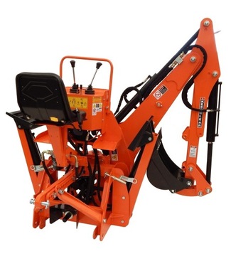 KOPARKA DO TRAKTORKA BHM175 GEOGRASS Z WŁASNĄ POMPĄ HYDRAULICZNĄ ŁYŻKA 30CM
