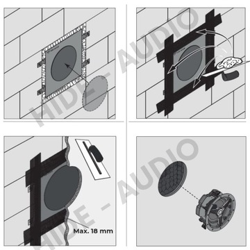 Dali Phantom E-60s круглый динамик + корпус