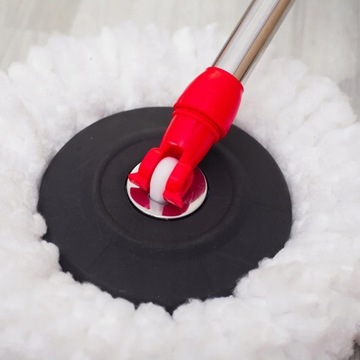 ВРАЩАЮЩАЯСЯ НА 360° ПОВОРОТНАЯ ШВАБРА С ВЕДРОМ SPIN TURBO + 3 ПОДУШКИ ИЗ МИКРОФИБРЫ