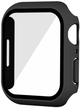 КОРПУС + ЗАКАЛЕННОЕ СТЕКЛО ДЛЯ APPLE WATCH 4 5 6 SE 2 3 40MM | НАКЛЕЙКА НА КОРПУС