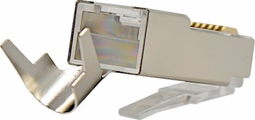 RJ45 EZ вилки STP прямоточные кат.6А кат.7 7А 10шт.