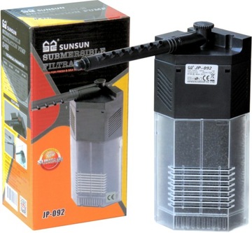 FILTR narożny JP-092 250L/h do akwarium max.50L