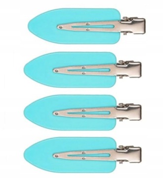 Набор из 4 зажимов для макияжа для волос, не требующих давления.