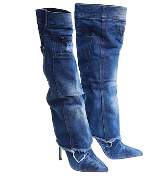 ДИЗАЙНСКИЕ ЖЕНСКИЕ БОТИНКИ НА ВЫСОКОМ КАБЛУКЕ 12760 39