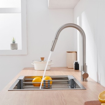 Смеситель для кухни Смеситель для мойки с выдвижным изливом 50СМ, со съемным аэратором