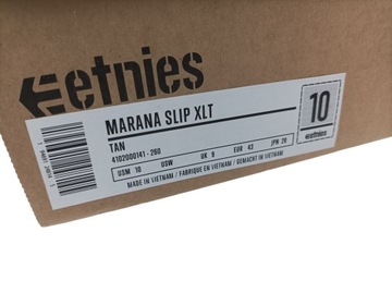 Etnies Marana Slip Xlt (tan), trampki wsuwane męskie, r.43