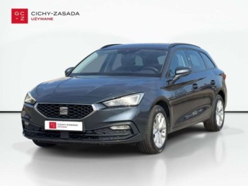 Seat Leon IV Sportstourer 2.0 TDI CR 150KM 2022 Seat Leon 2.0 TDI 150 KM DSG ACC Line Assist Kamera Keyless FV23