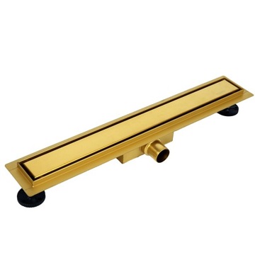 ODPŁYW LINIOWY ZŁOTY DWUSTRONNY 2W1 GOLDEN DUPLEX NEXT BALNEO 90 CM