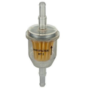 Filtr paliwa przepływowy na przewód 6mm 8mm RT2