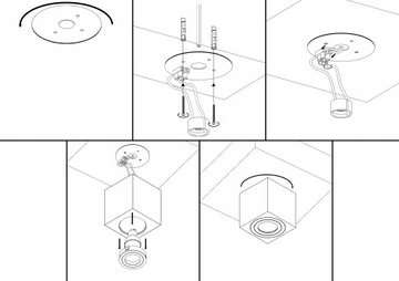 НАВЕРХНОСТНЫЙ ГАЛОГЕННЫЙ СВЕТОДИОДНЫЙ СВЕТ GU10