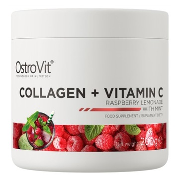 OstroVit Kolagen + Witamina C 200 g ZDROWE STAWY