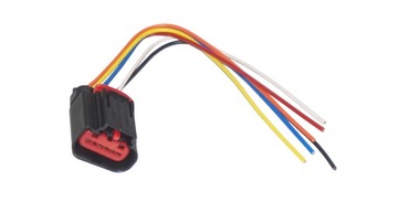 KOSTKA WTYCZKA 6 PIN WIĄZKA PRZEPŁYWOMIERZA CITROEN PEUGEOT FORD