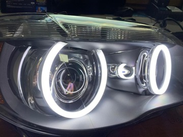 Белый хлопок RingI LED BMW E83 X3 E87 E60 E61 E90 E91 Белый дневной свет сильный