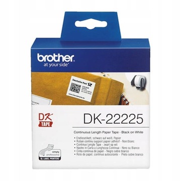 Taśma etykiet Brother DK-22225 38mm 30m oryginalna