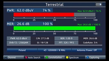 MIERNIK SIGNAL R10210 DVB-S2 DVB-T2/C ST-6986 HEVC