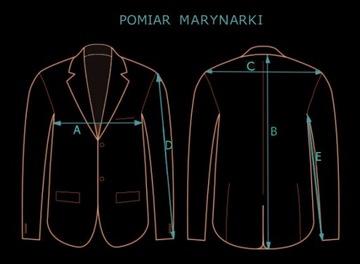 NEXT SUPER FIRMOWA SZARA MARYNARKA - 42L SLIM