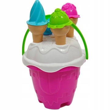 ПЕСОЧНЫЕ ИГРУШКИ, ПЕСОЧНИЦА, ВЕДРО, ФОРМЫ ДЛЯ ЛЬДА