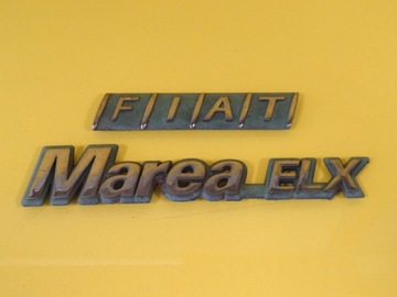 ZNAKY ZNAK NÁPIS FIAT MAREA ELX 7796442 / 46409941 NR206
