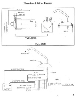 FAP + НАСОС ВОДЯНОЙ ПОТОКА 12В 6.3Л ДЛЯ ЯХТЫ