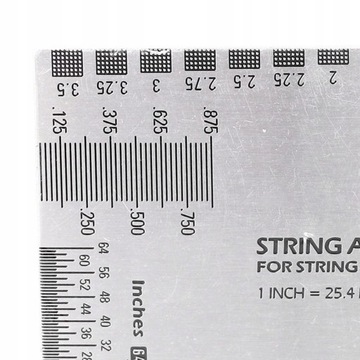 Измеритель действия струны Многофункциональная линейка для измерения высоты WF