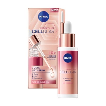 NIVEA CELLULAR EXPERT LIFT Serum do twarzy na zmarszczki liftingujące 30 ml