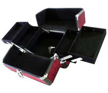 ЧЕМОДАН-ОРГАНИЗАТОР ДЛЯ КОСМЕТИКИ БОЛЬШАЯ ЖЕНСКАЯ КОСМЕТИЧЕСКАЯ СУМКА CA4P