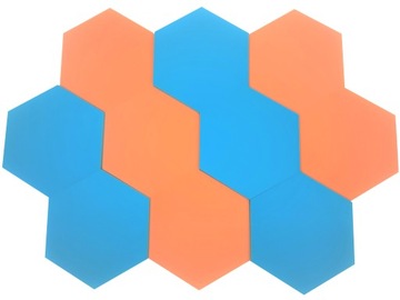 ШЕСТИГРАННЫЕ звукоизоляционные АКУСТИЧЕСКИЕ ПАНЕЛИ 5см - 5 шт.