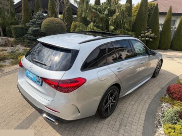 Mercedes Klasa C W206 Kombi 2.0 220d 200KM 2024 Mercedes Klasa C 220d 9G-TRONIC AMG Line 2024r Perfekcyjny! Możliwa zamiana, zdjęcie 3