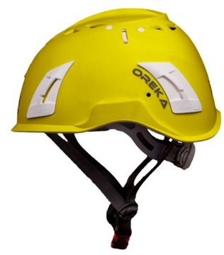 OREKA IRUDEK Каска для работы на высоте + Бесплатная электронная книга Безопасность ЖЕЛТЫЙ