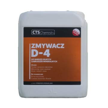 Zmywacz do silnych zabrudzeń mineralnych CTS D-4