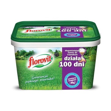Nawóz wieloskładnikowy DŁUGODZIAŁAJĄCY TRAWNIK granulat 4 kg ŚWIEŻY 2028