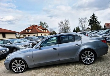 BMW Seria 5 E60 2005 BMW Seria 5 BENZYNA R6 177KM SKORA automat atrakcyjny wyglad okazja, zdjęcie 21