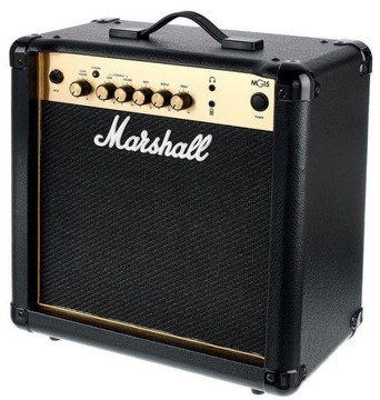 Гитарный усилитель MARSHALL MG15G GOLD в упаковке, гарантия 24 месяца