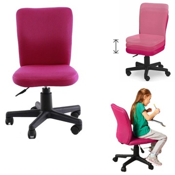 Fotel biurowy dzieci obrotowy krzesło ergonomiczny