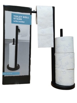 STOJAK NA PAPIER TOALETOWY 4 ROLKI PAPIERU GRATIS