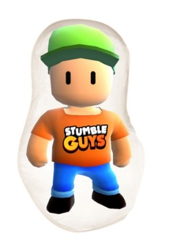 PODUSZKA KSZTAŁTKA STUMBLE GUYS tył plusz minky