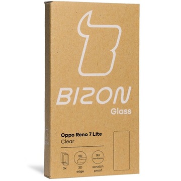Закаленное стекло Bizon Glass для Oppo Reno 7 Lite