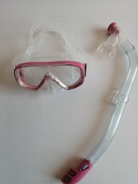 Комплект для дайвинга Cressi Ondina & Top розовый и фиолетовый