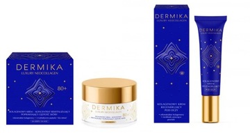 DERMIKA ZESTAW NEOCOLLAGEN 80+KREM REWITALIZUJĄCY D/N + KREM p/ OCZY 15ml