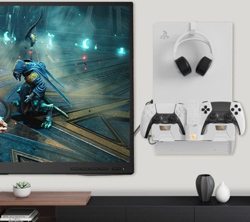 Настенная вешалка + зарядное устройство 2 в 1 для Sony PlayStation 5 PS5