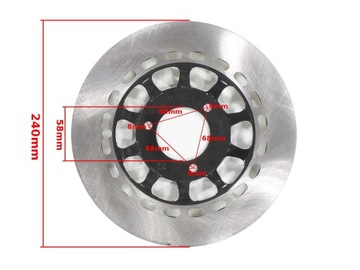 TARCZA HAMULCA PRZÓD DAYTONA