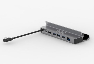 Док-станция Steam Deck DOCK ROG ALLY DEX HUB 6in1 USB-C HDMI 4K Ethernet