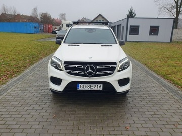 Mercedes GLS X166 Off-Tourer 3.0 350 d 258KM 2017 Mercedes GLS Klasa 350cdi Pakiet AMG Salon Polska, zdjęcie 4