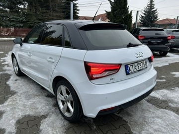 Audi A1 I Sportback 5d Facelifting 1.6 TDI 116KM 2015 Audi A1 Sportback 1.6 TDi automat,biała perła!, zdjęcie 4